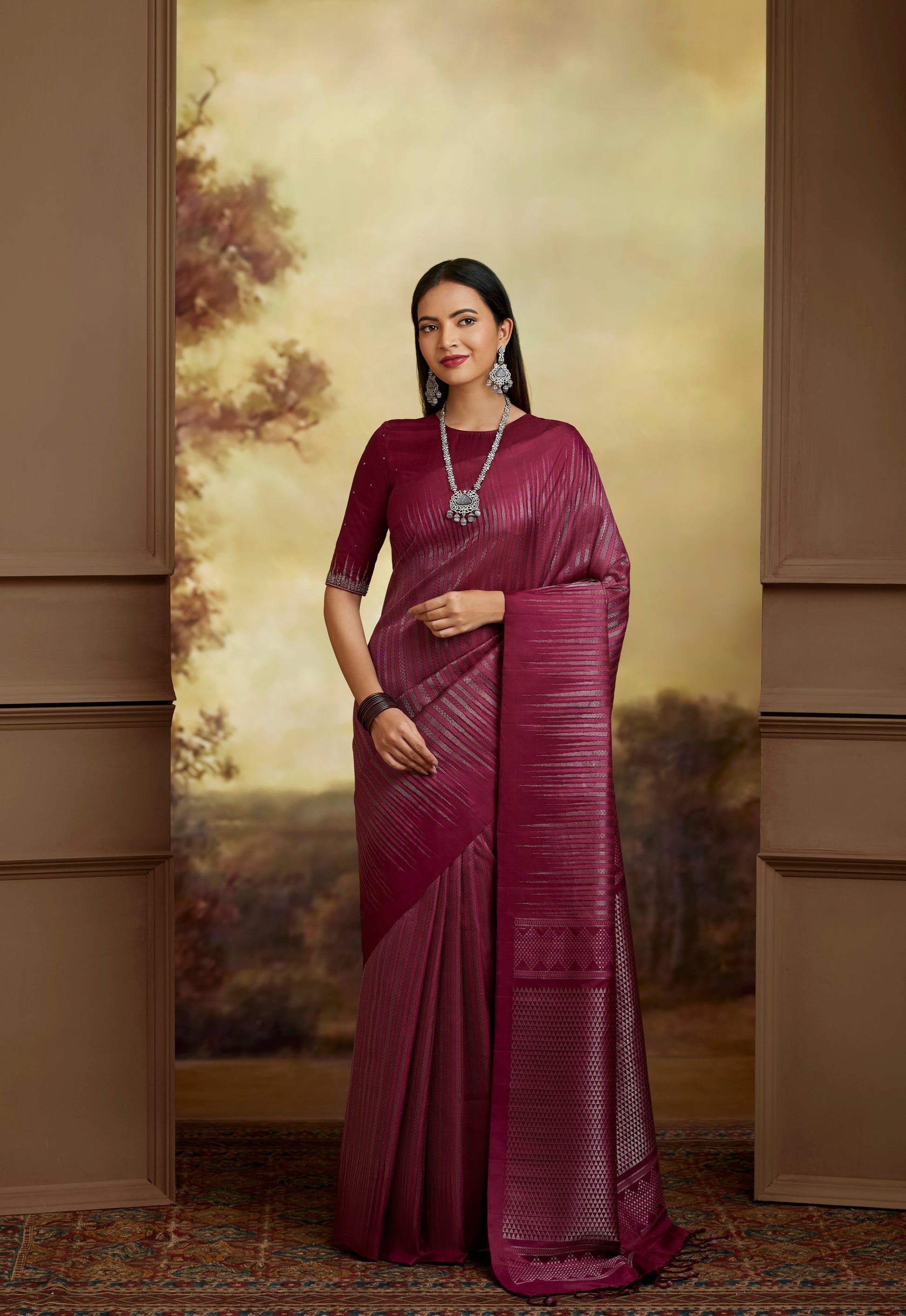 Maanikka Pattu Pure Silk Saree