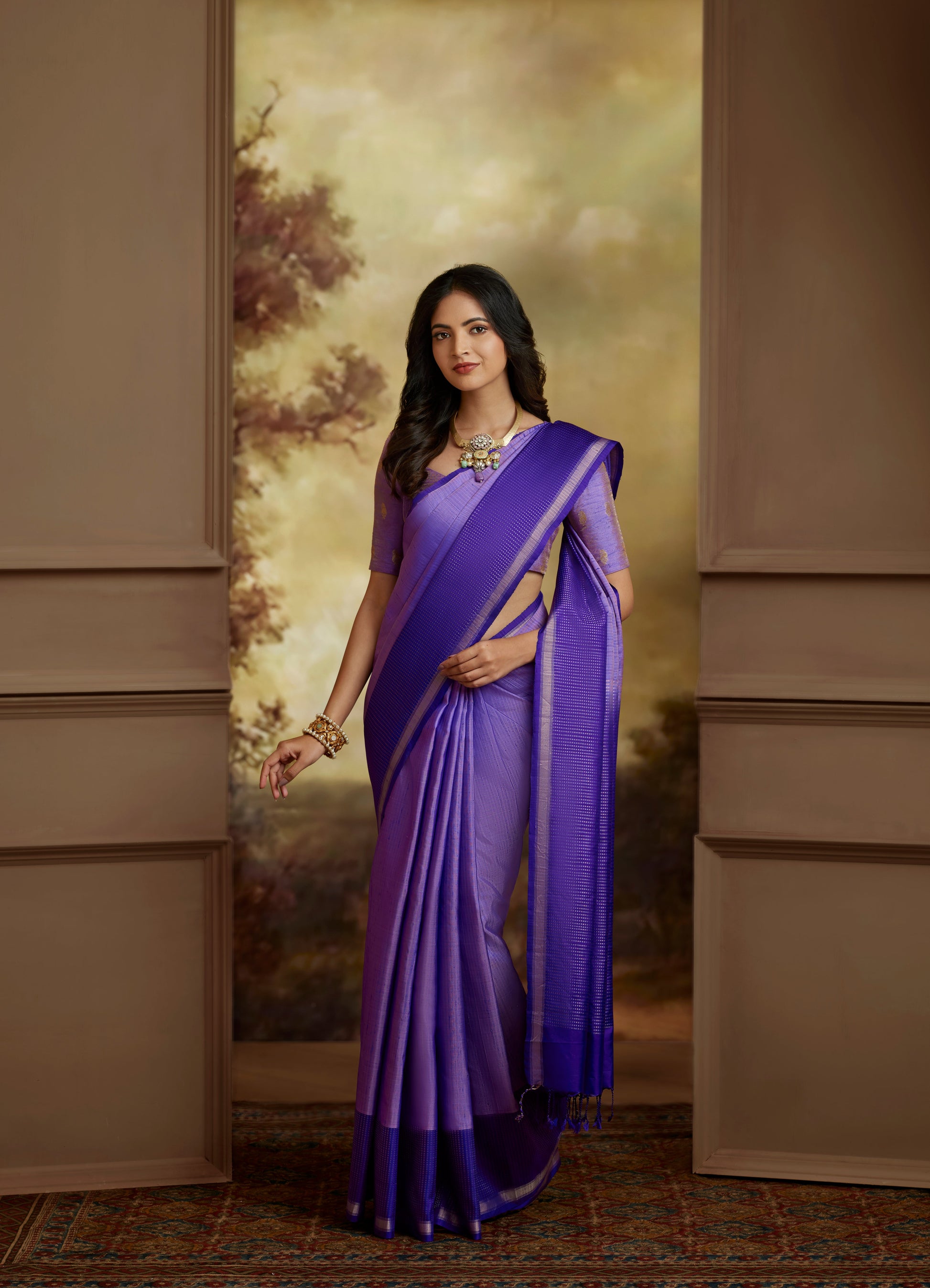 Vaanavil Pattu Pure Silk Saree