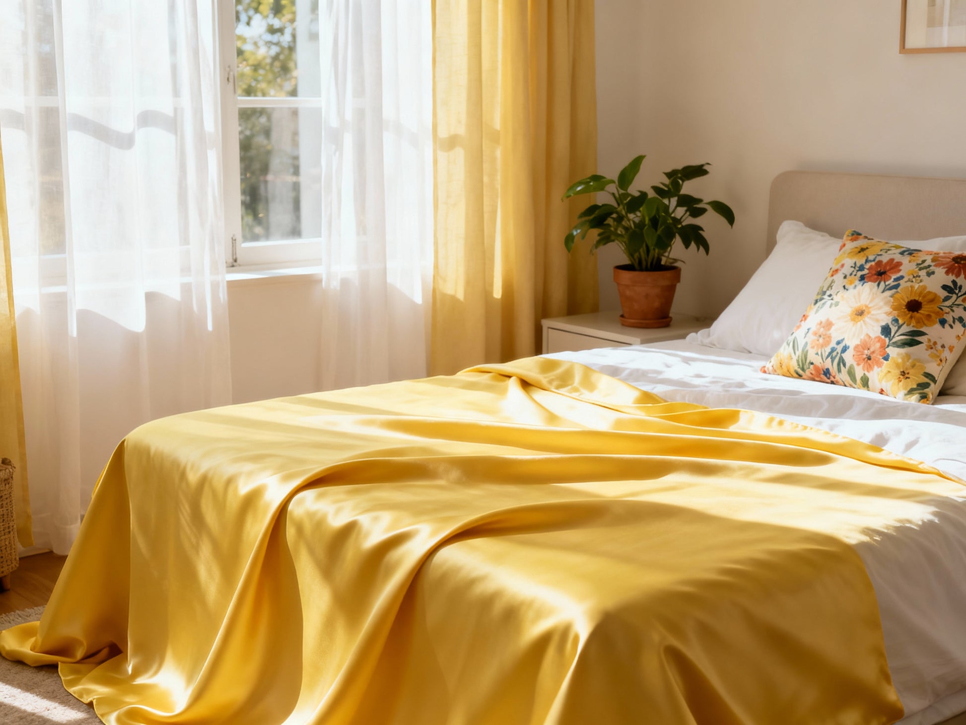 Sunshine Sateen Flat Sheet