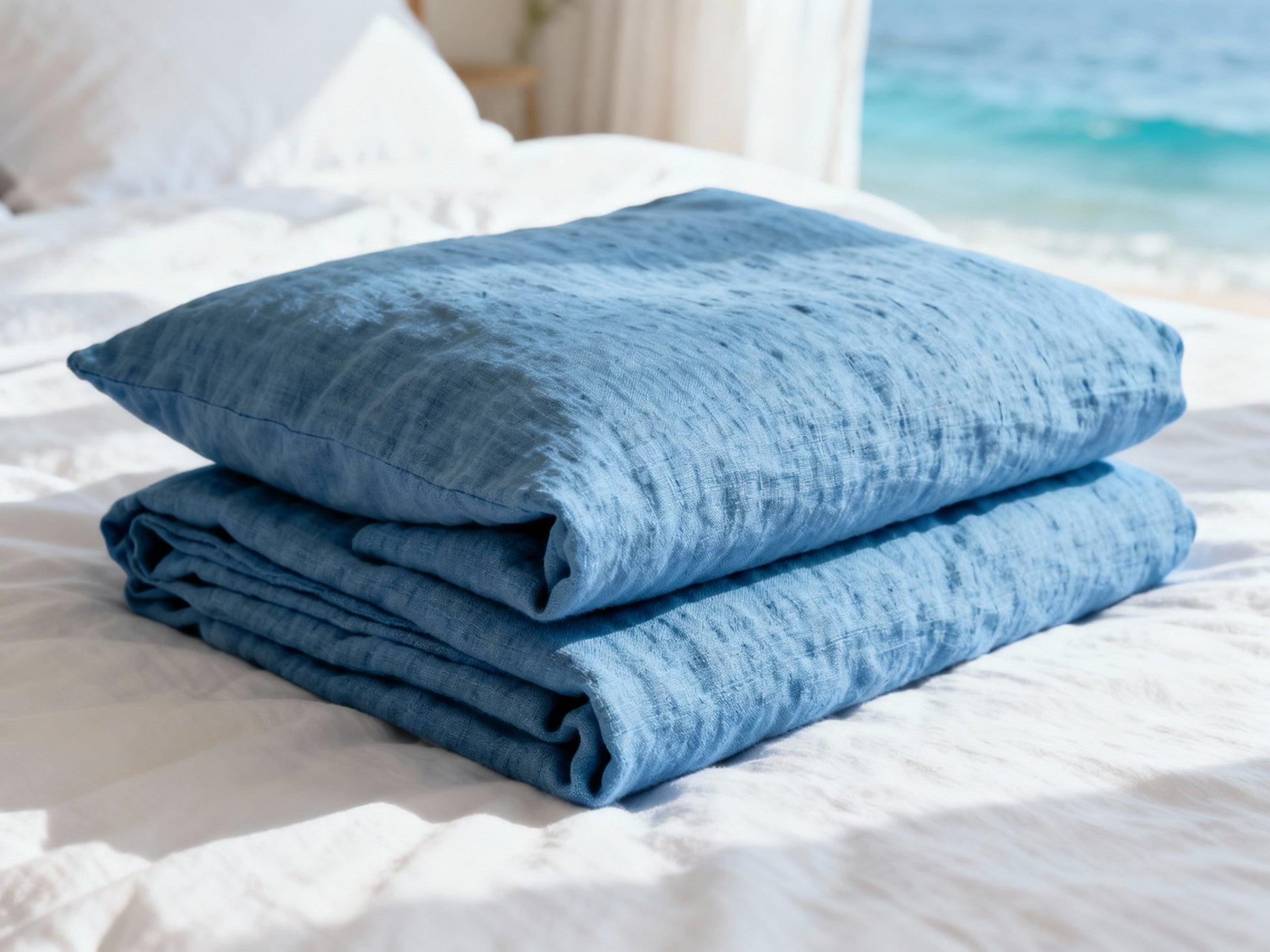 Coastal Breeze Hemp Pillowcase Set