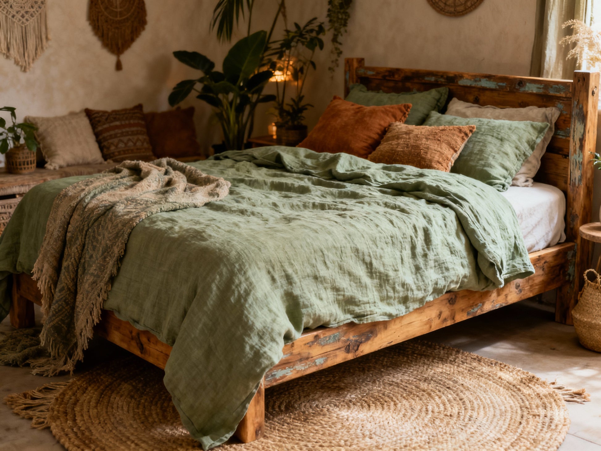 Verdant Meadow Linen Collection